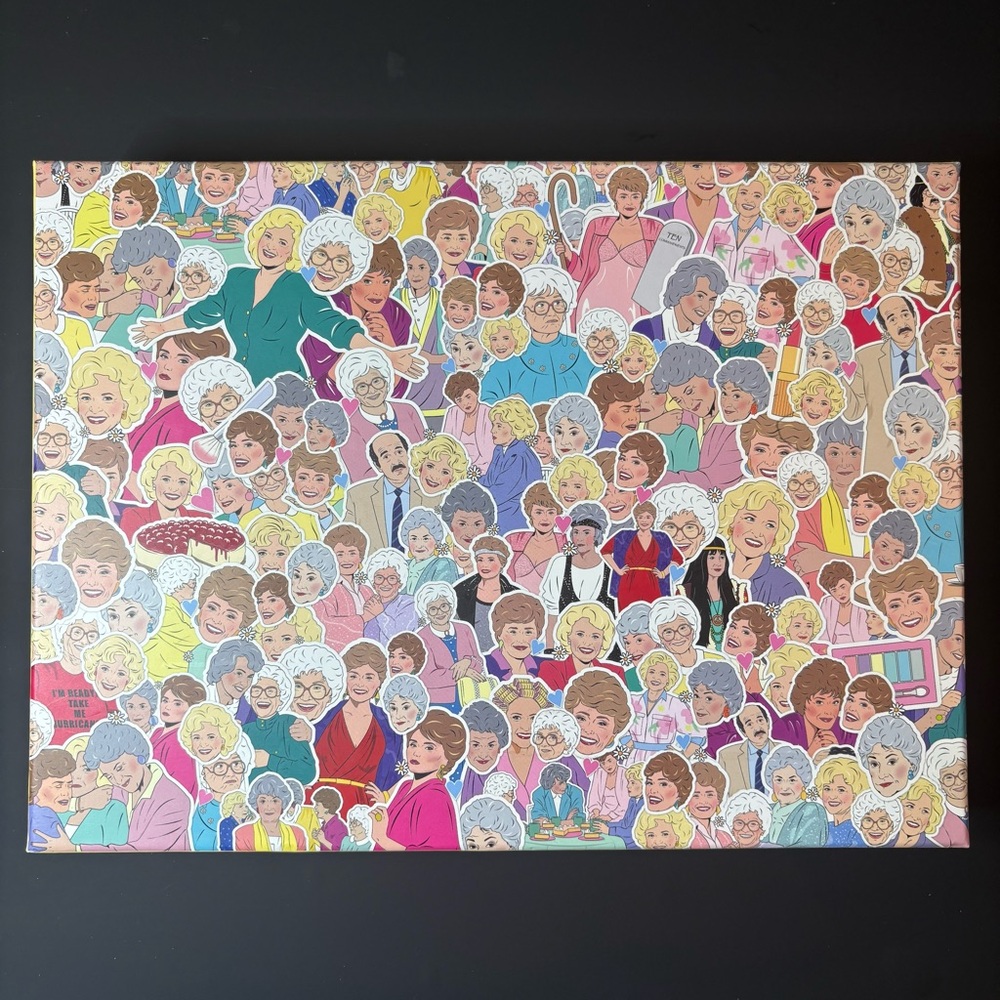 3/$20 🧩 The Golden Girls 500 Piece Jigsaw Puzzle by Smith Street Gift